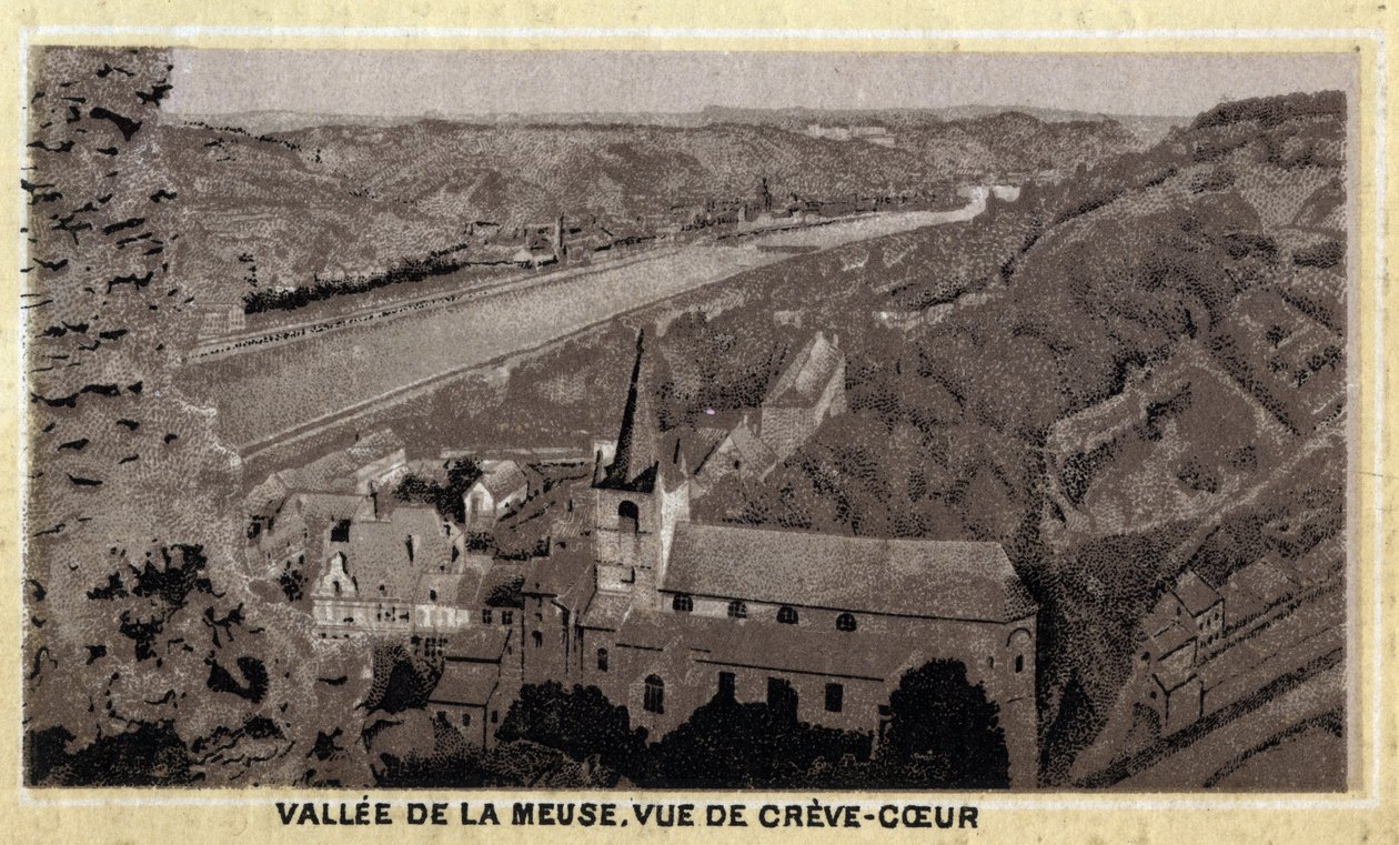 Vallee de la Meuse: Creve Coeur (Creve-Coeur veya Crevecoeur), Wallonia, Belçika