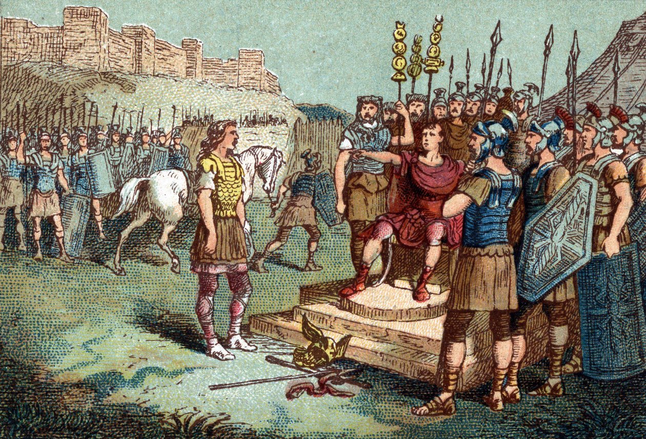 Galyalı lider Vercingétorix, MÖ 52