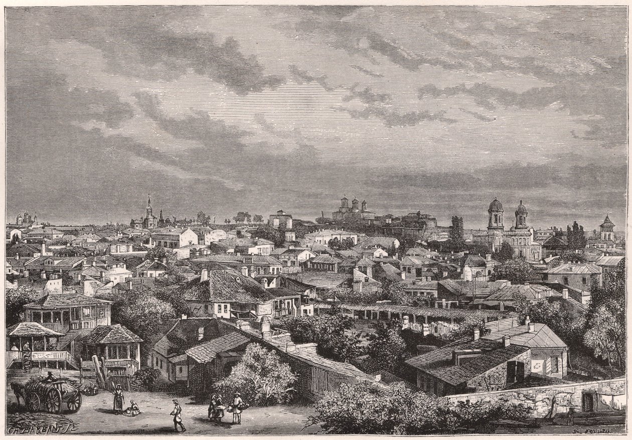 XIX yüzyılda Bükreş