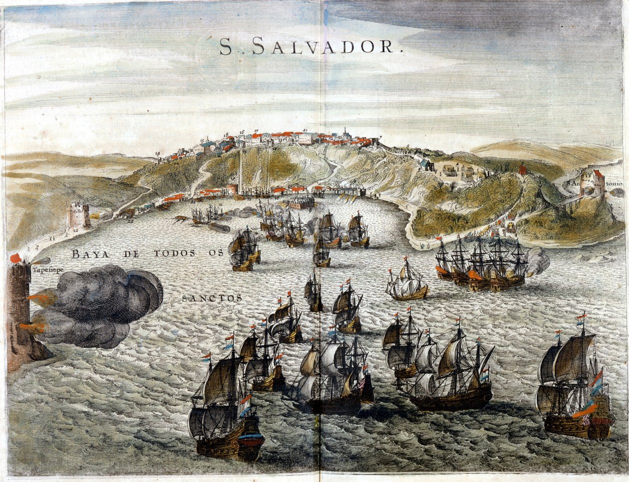 1549 yılında kurulduğunda Brezilya