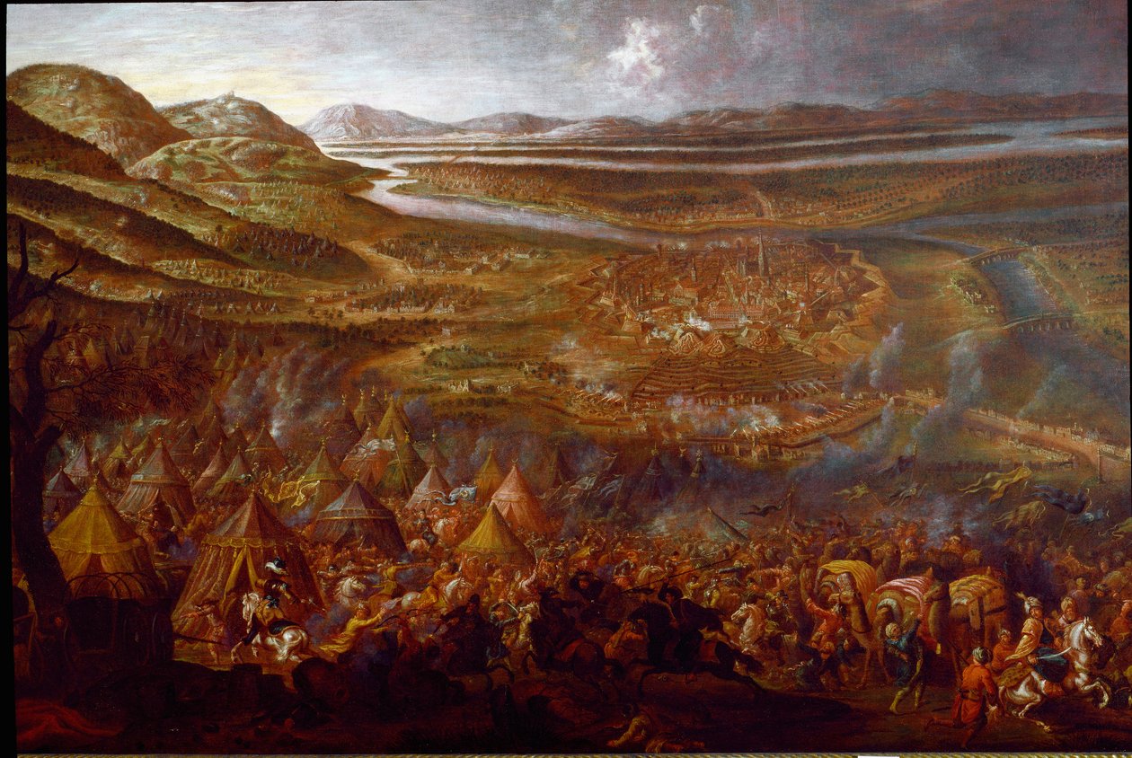 Kahlenberg tepesinde 12/09/1683 tarihinde Viyana Savaşı