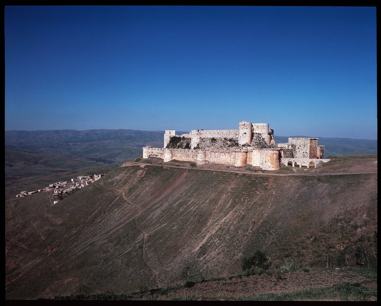 Krak of the Knights, Haçlı Kalesi, c.1100 (Fotoğraf) by Unknown artist