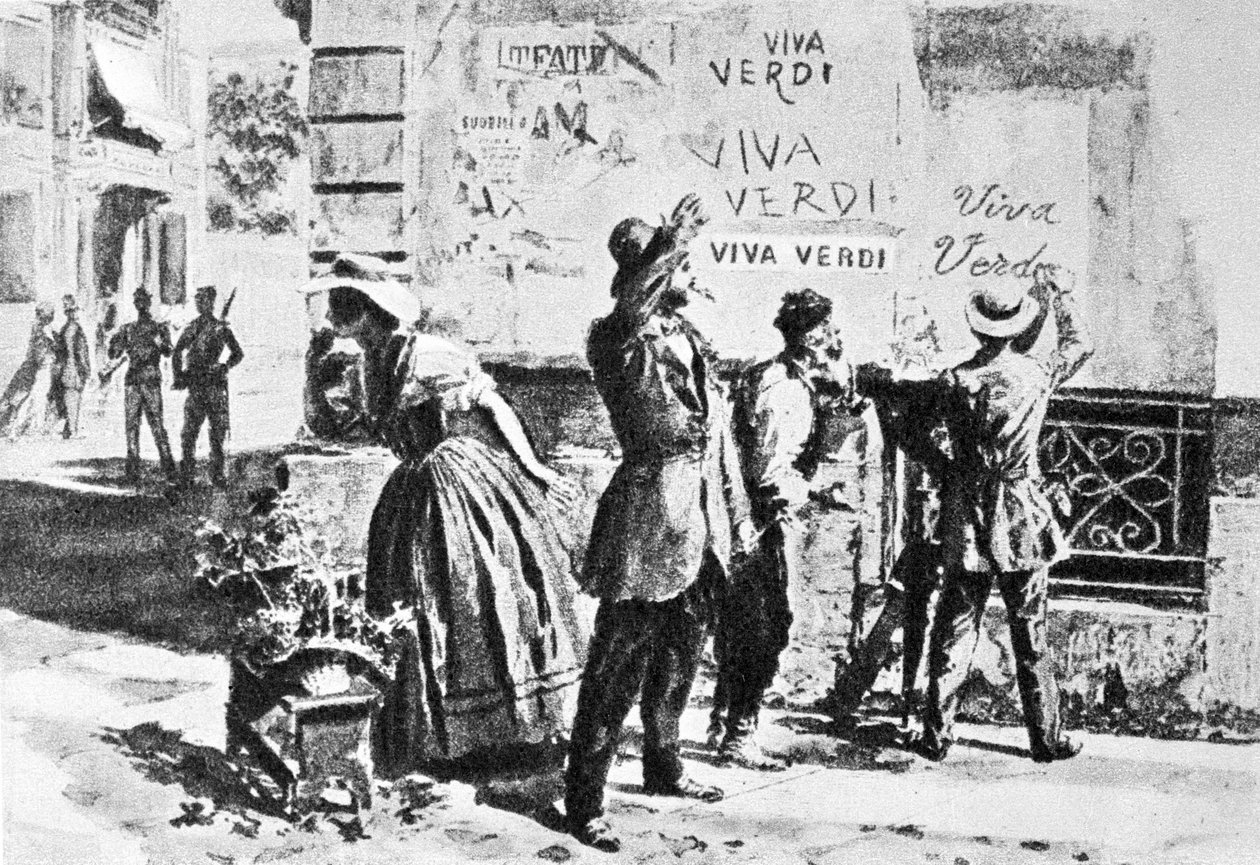 Viva Verdi: “Un Ballo in maschera” (V.E.R.D.I. (VERDI) = Vittorio Emanuele Re d