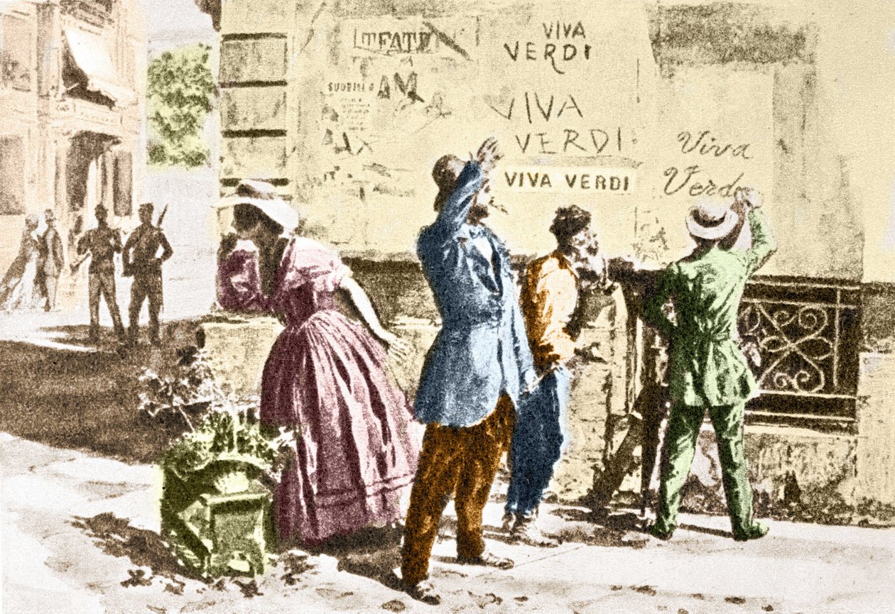 Viva Verdi: “Un Ballo in maschera” (V.E.R.D.I. (VERDI) = Vittorio Emanuele Re d