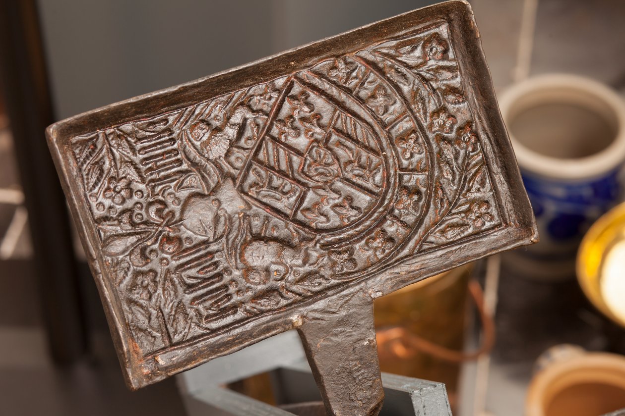 Waffle demiri, 19. yüzyılın son çeyreği by Unknown artist
