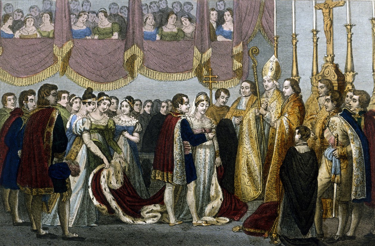 Napolyon I ve Mary - Habsburg Louise arasında Viyana