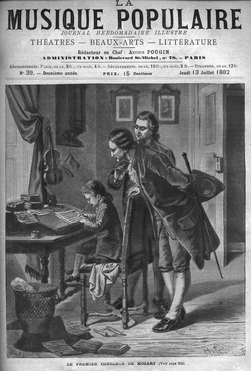 Wolfang Amadeus Mozart 1762