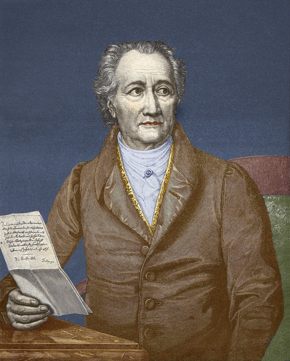 Wolfgang Goethe (1749 - 1832). by Unknown artist