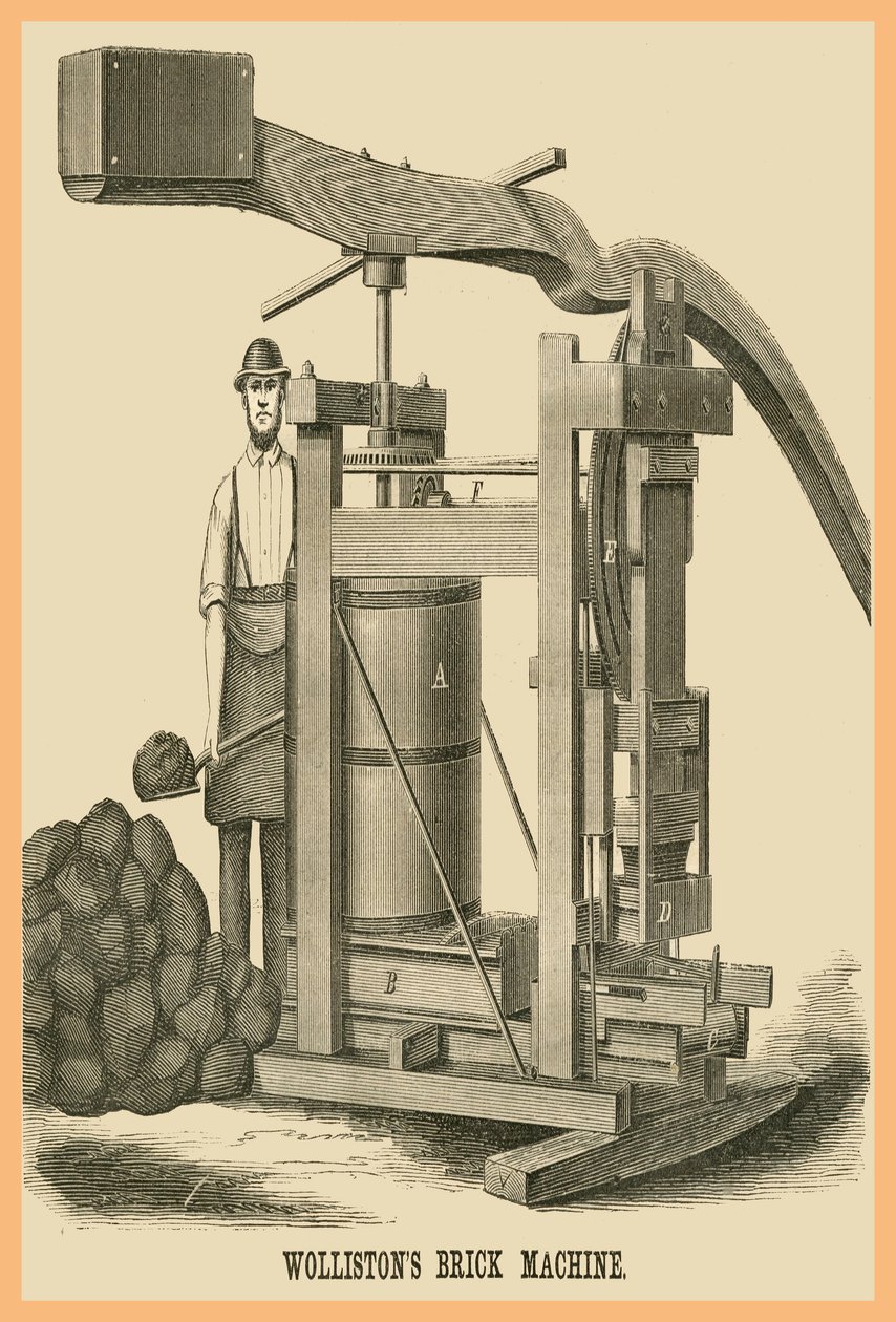 Wollistons Tuğla Makinesi by Unknown Artist