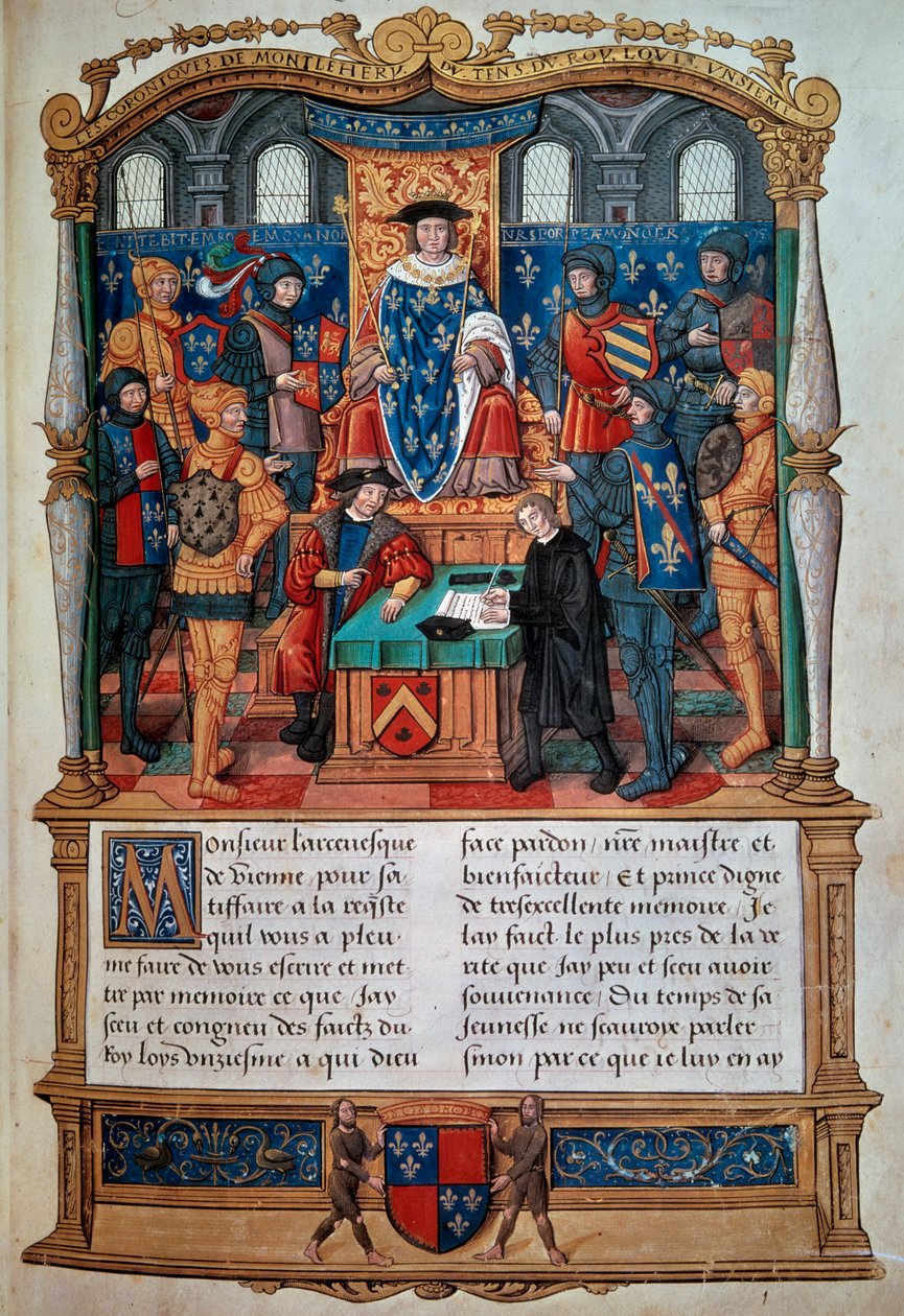 Biyografi yazmak: “” Philippe de Comines (Comynes veya Comines) (1447-1511) Louis XI