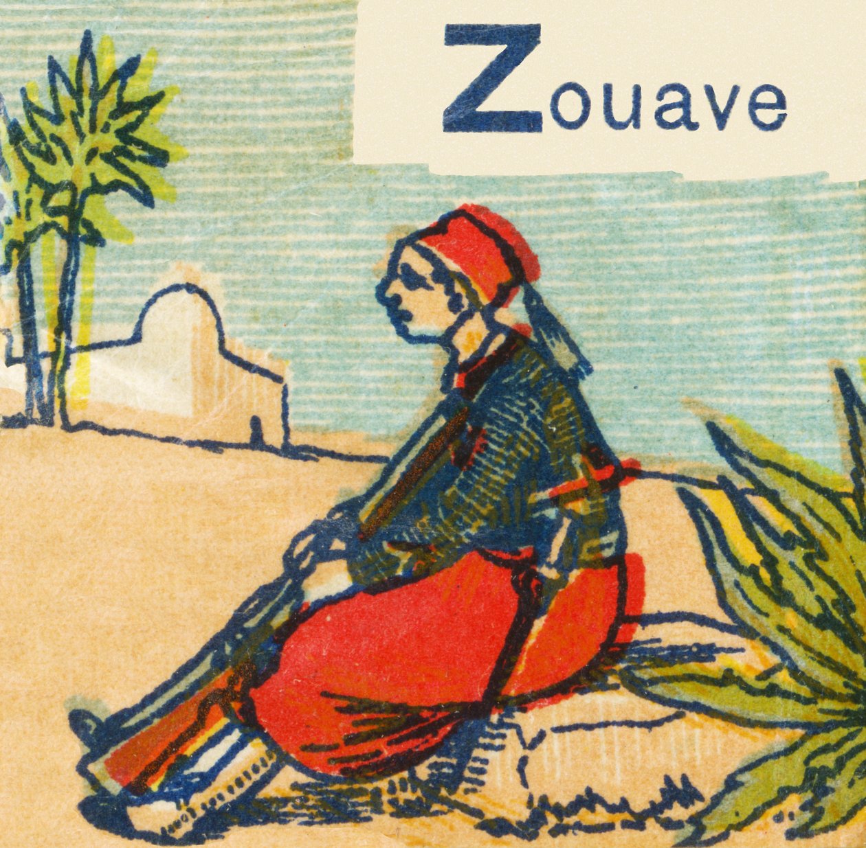 Zouave olarak Z by Unknown artist
