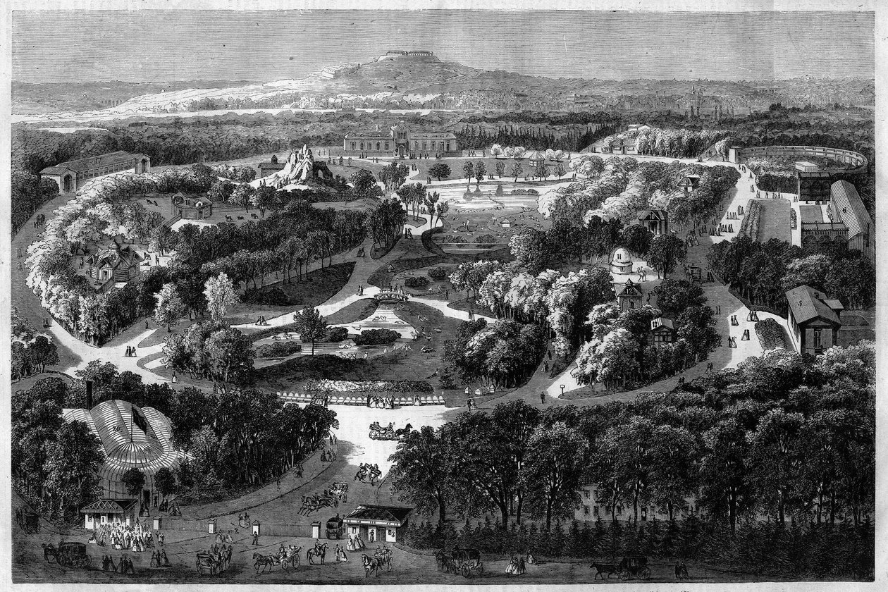 1860 yılında III. Napolyon tarafından sunulan ve açılışı yapılan Bois de Boulogne