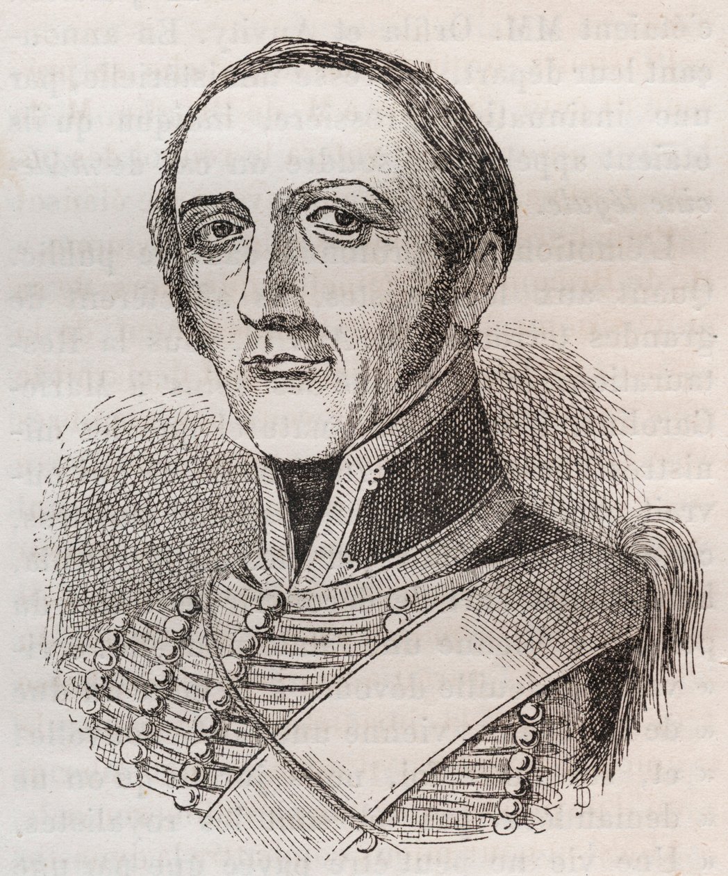 Armand Francois Bon Claude, Bricqueville Kontu