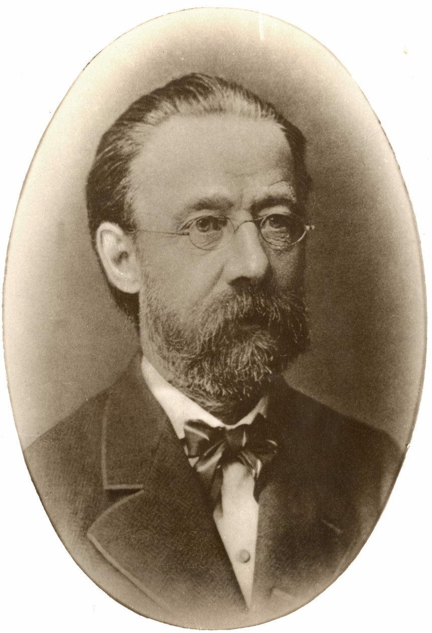 Bedrich Smetana (1824-1884), Çek besteci ve piyanist portresi. by Unknown artist