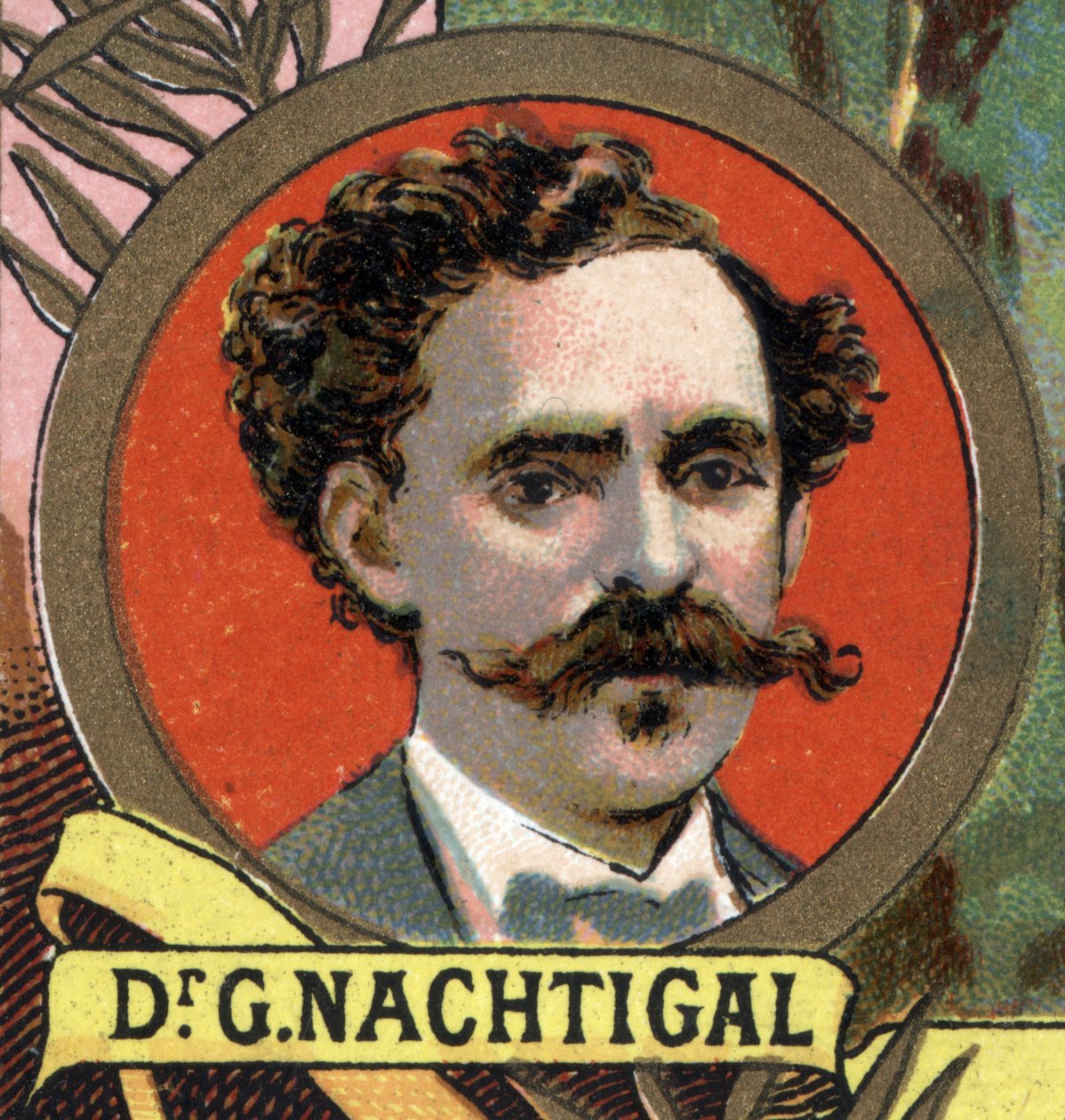 19. yüzyılın Alman doktoru Doktor Gustave Nachtigal