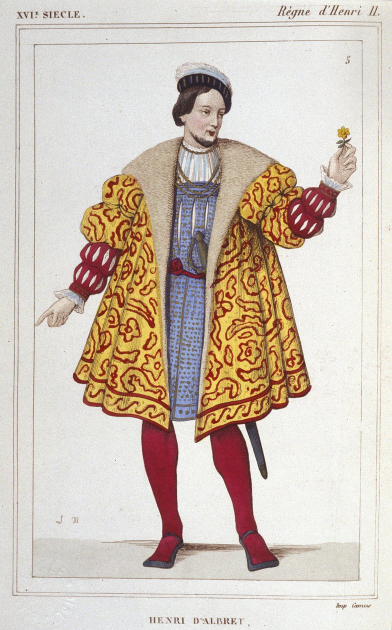 Henri d'Albret'in Portresi (Sangesa by Unknown artist