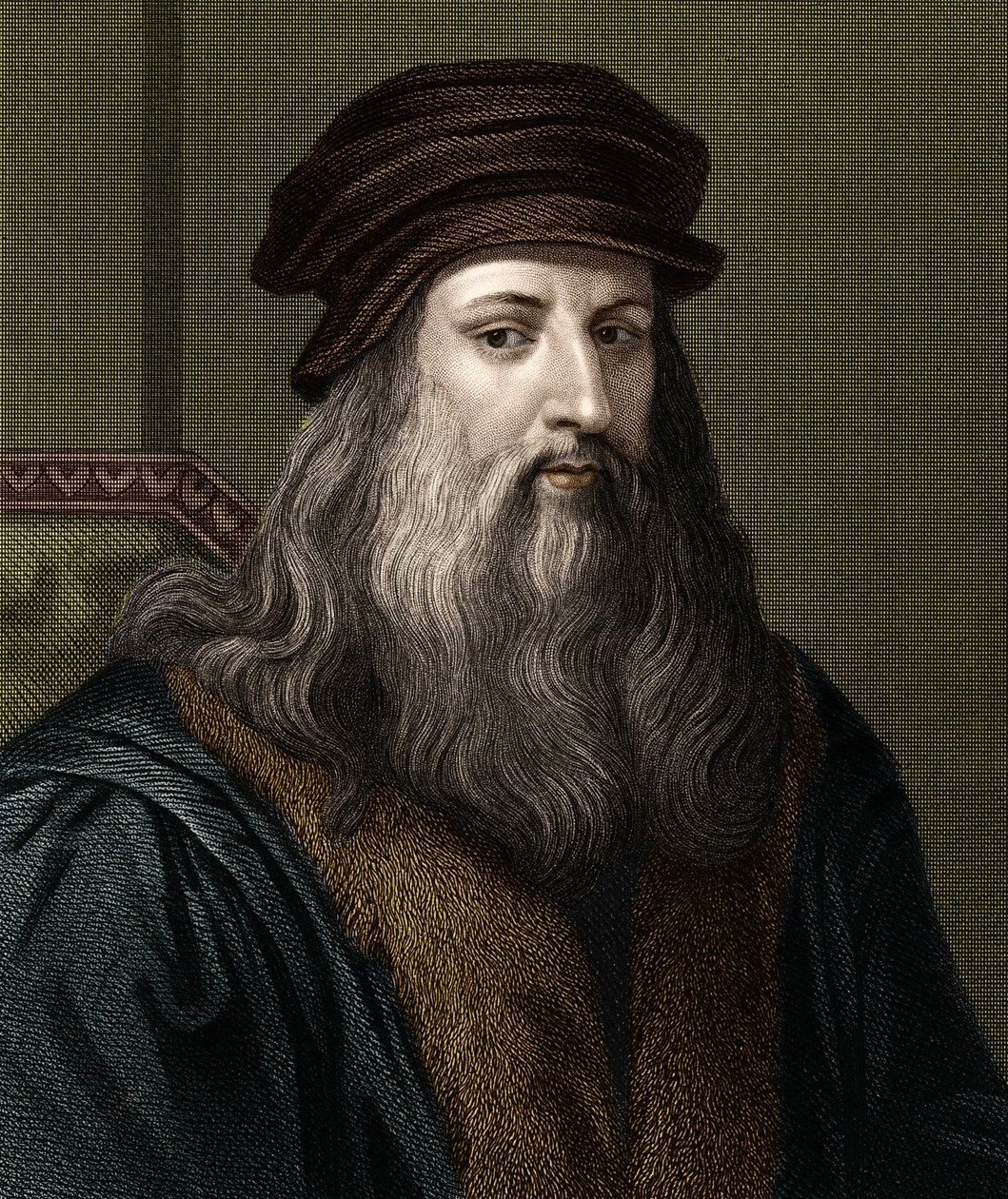 İtalyan ressam Leonard de Vinci