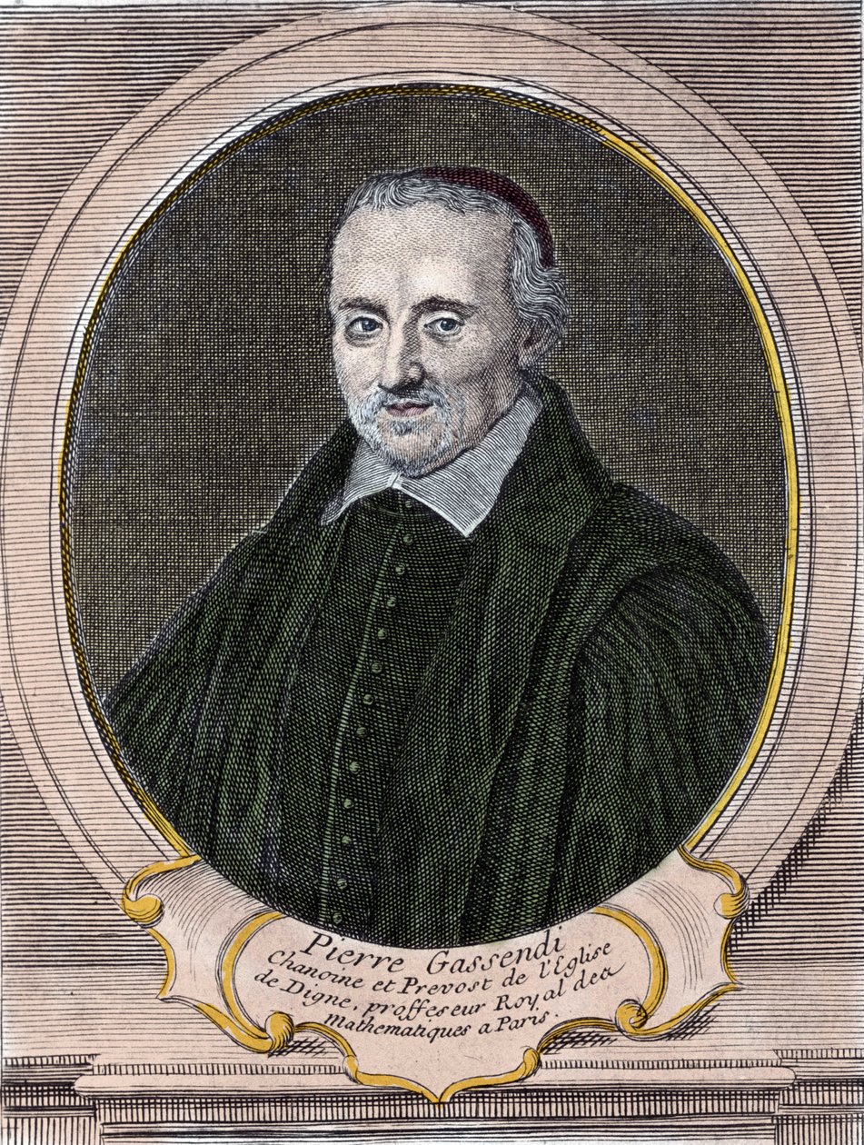 Fransız filozof, astronom, matematikçi ve fizikçi Pierre Gassendi'nin (1592-1655) portresi. by Unknown artist