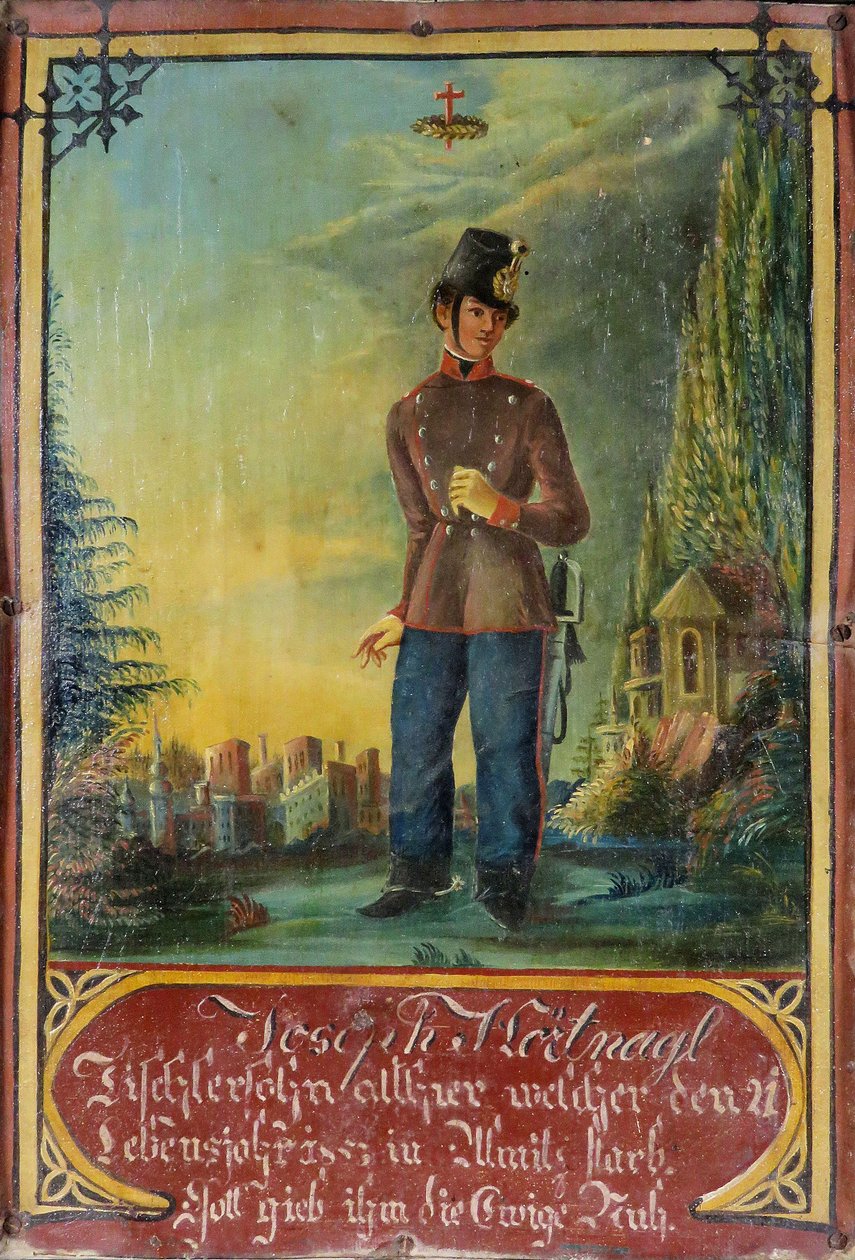 Joseph Hörtnagl için anma resmi 1853 by Unknown artistUnknown artist