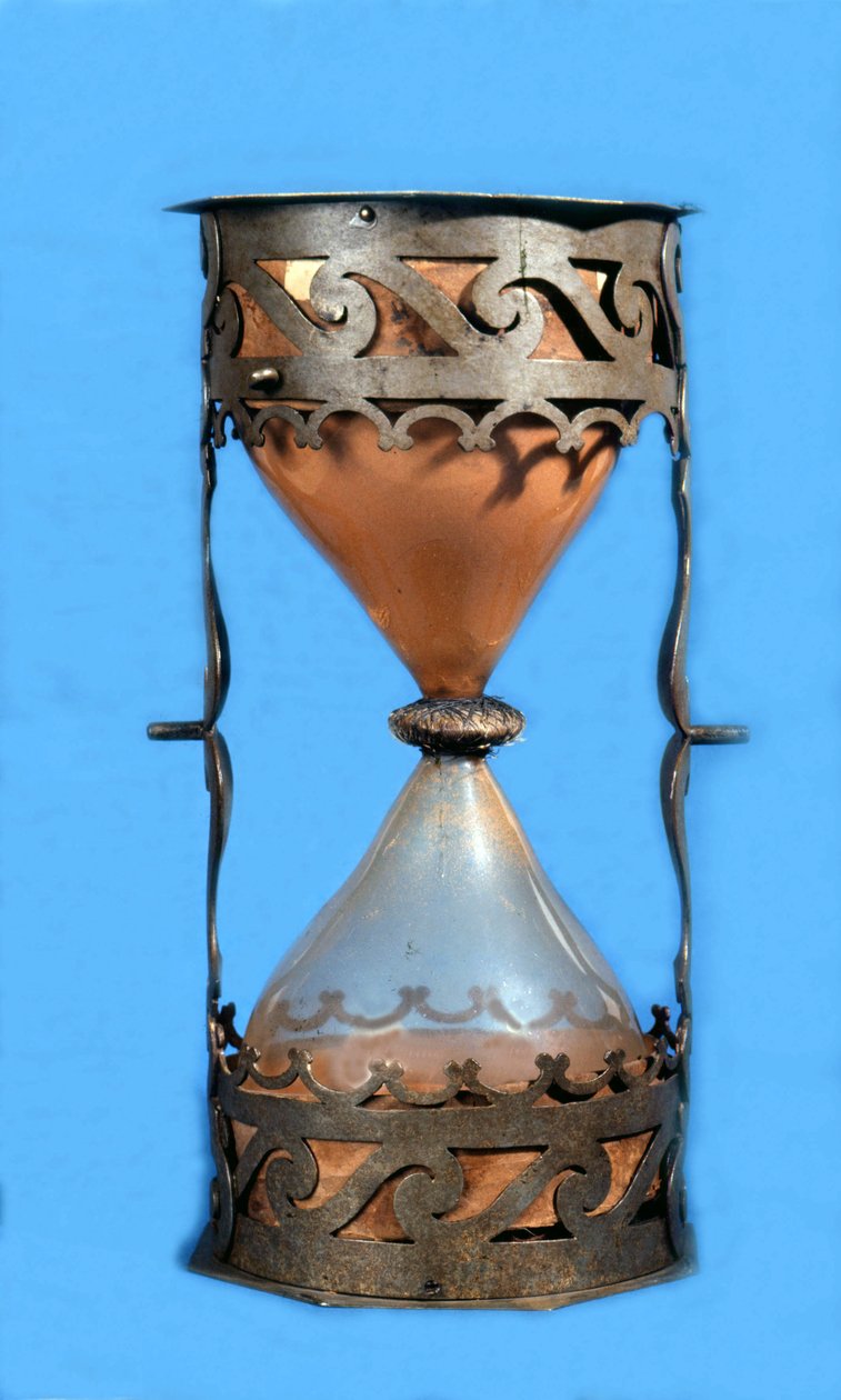 16. yüzyıl kum saati. by Unknown artist