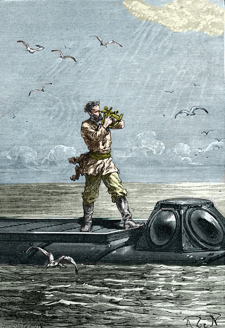 Denizin altında 20.000 fersah. "Nautilus" denizaltısında Kaptan Nemo. Jules Verne