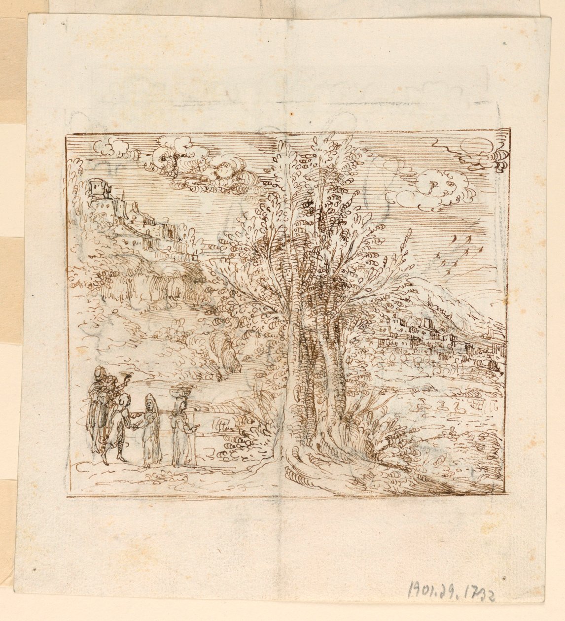 Bir manzara by Unknown artist