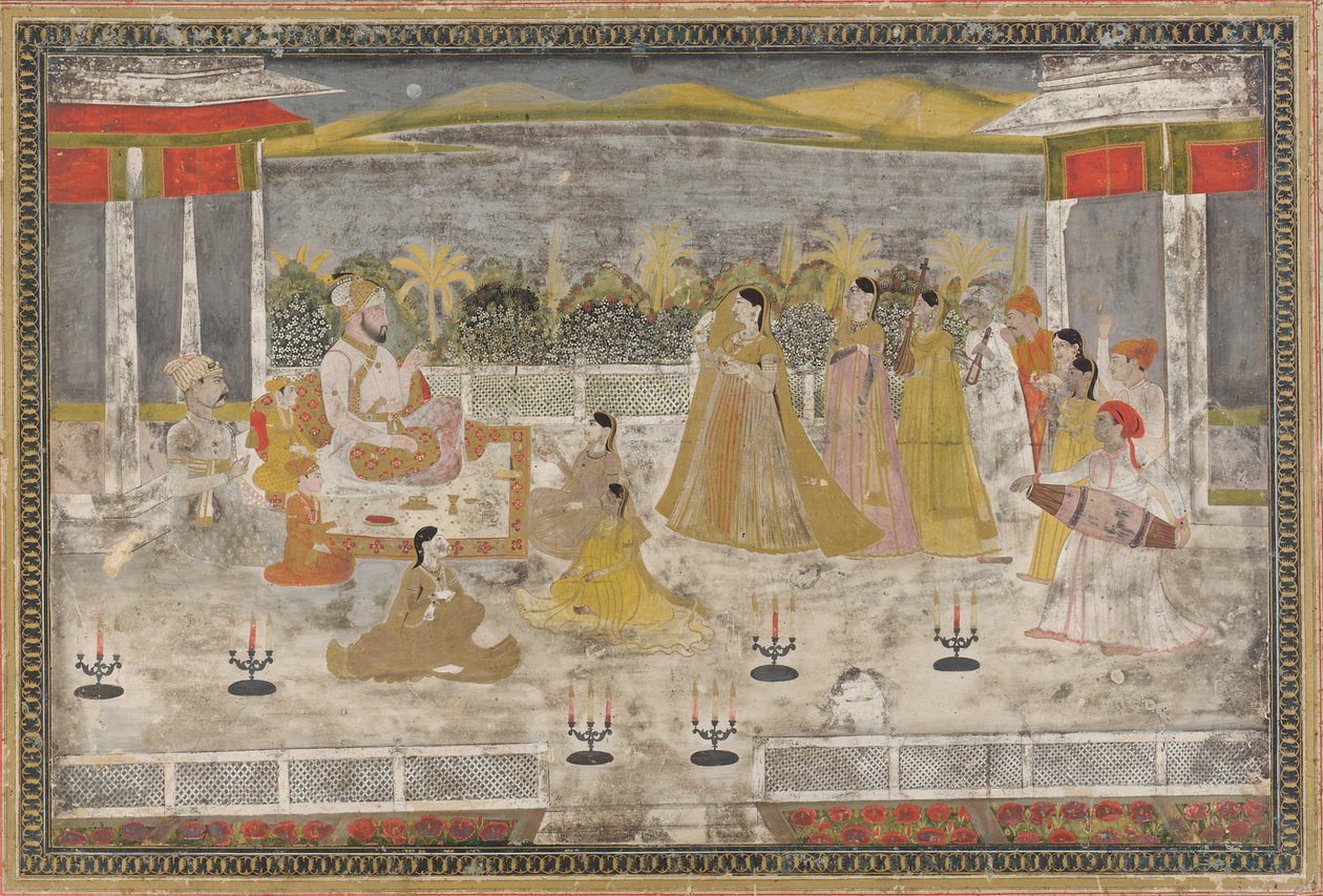 Bir Saray sahnesi by Unknown artist