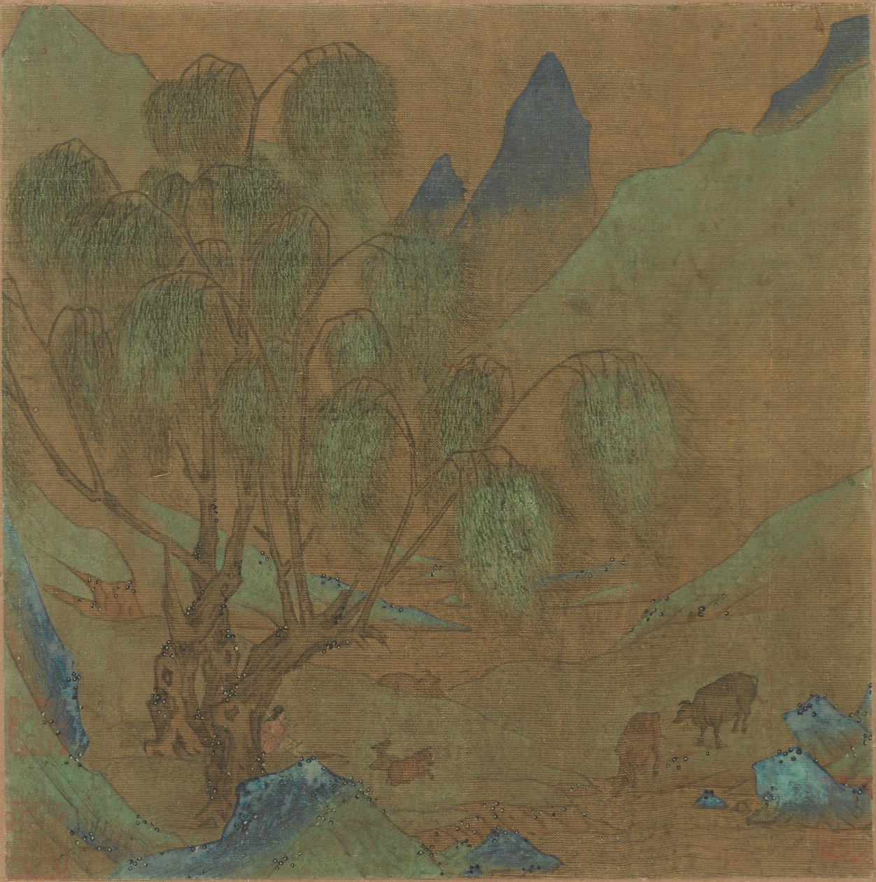 Pastoral Bir Sahne by Unknown artist