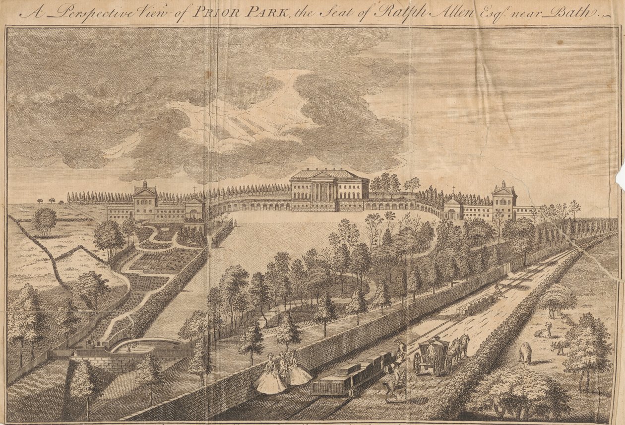 Ralph Allen Esq. Bath yakınında by Unknown artist