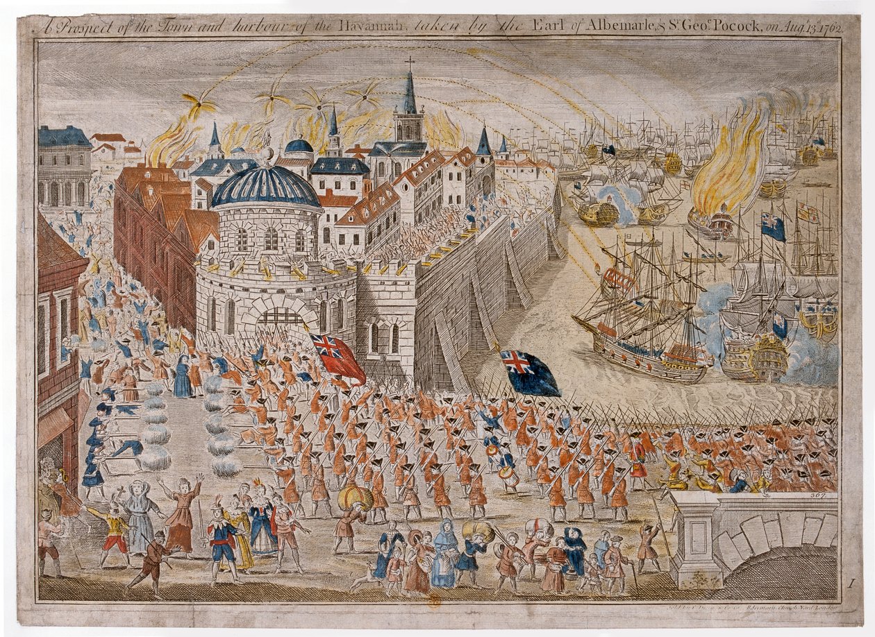 Albemarle Kontu ve Sir George Pocock tarafından 13 Ağustos
