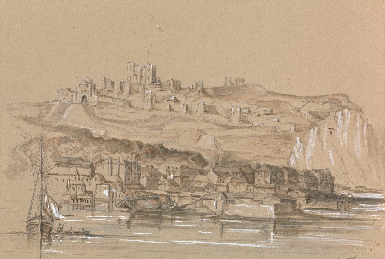 Dover Şehrinden Bir Görünüm by Unknown artist
