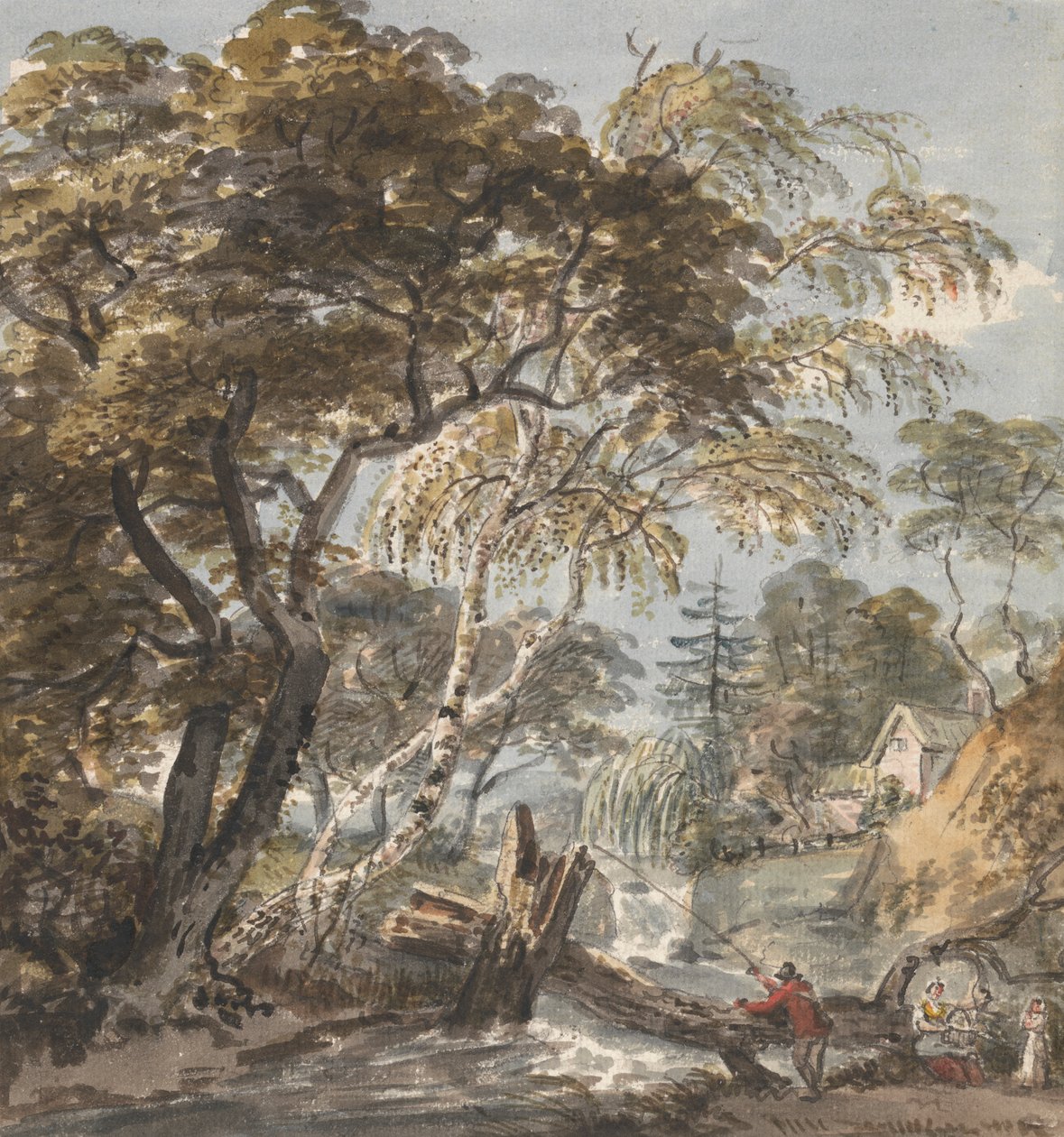 Fenerli Bir Ağaç Deresi by Unknown artist