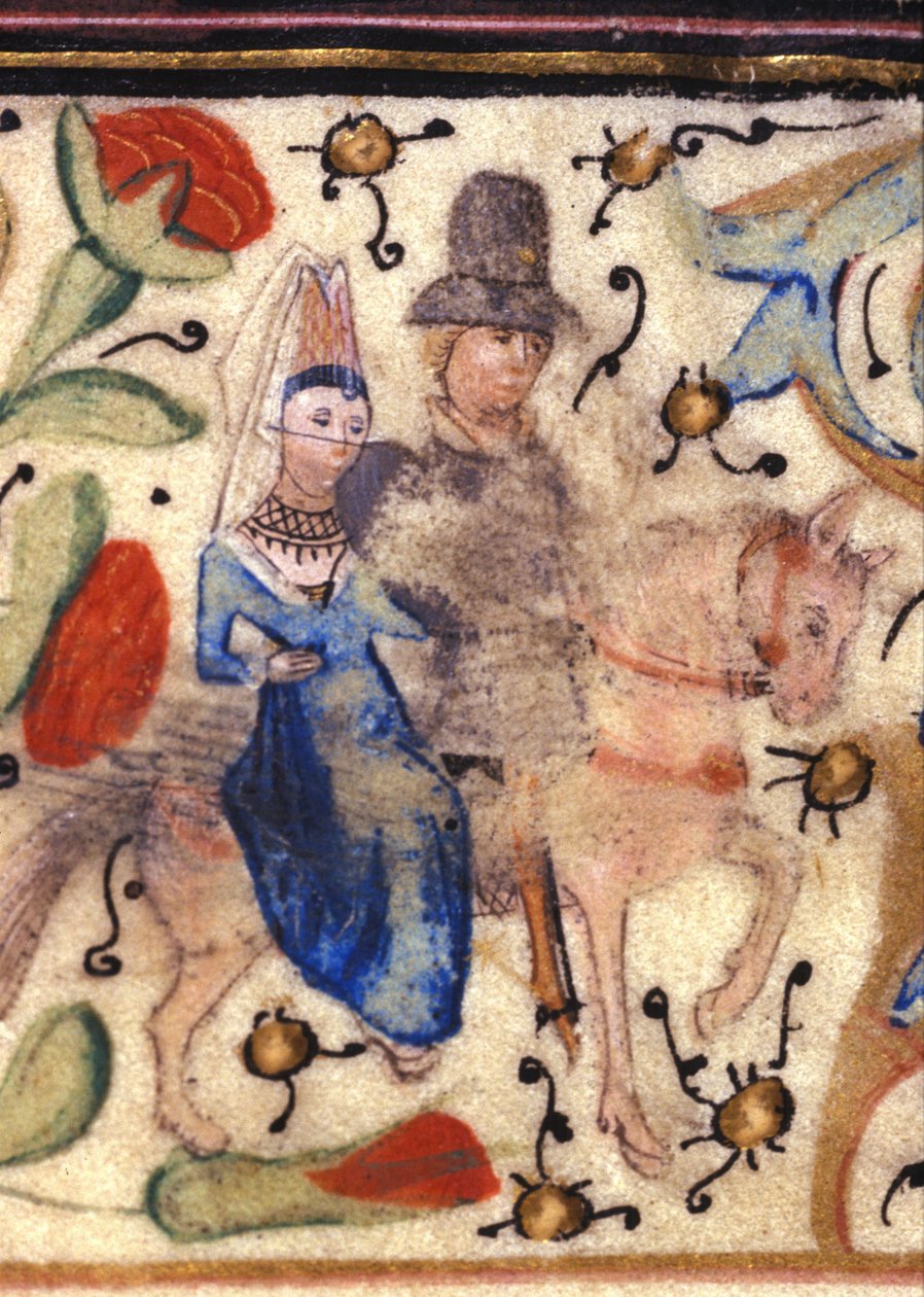Bir şövalye ve hanımı: Petrarch
