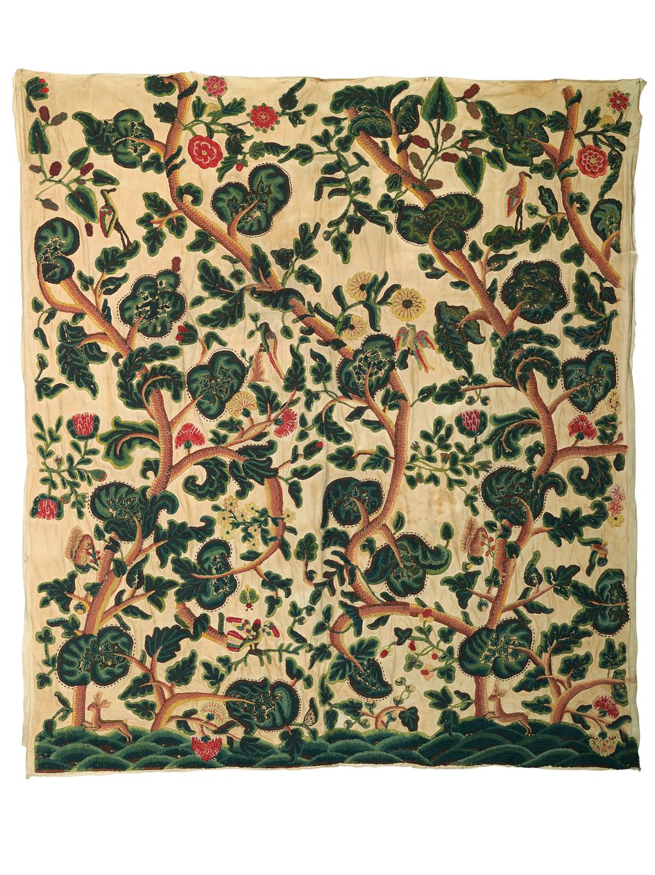 Büyük bir mürettebat paneli (yün) by Unknown artist