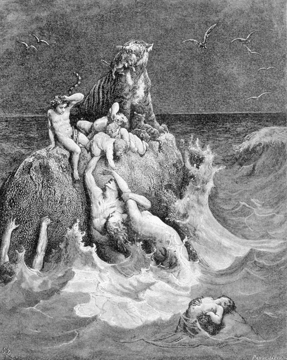 Tufan sahnesi, Genesis by Unknown artist