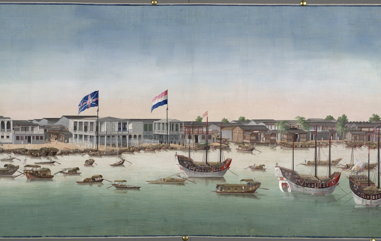 Kanton'dan bir görünüm by Unknown artist
