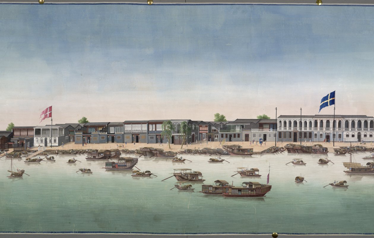 Kanton'dan bir görünüm by Unknown artist