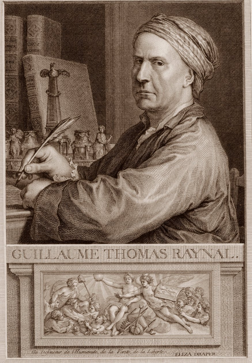 Abbot Guillaume Thomas Raynal (1713-1796) Charles-Nicolas Cochin II