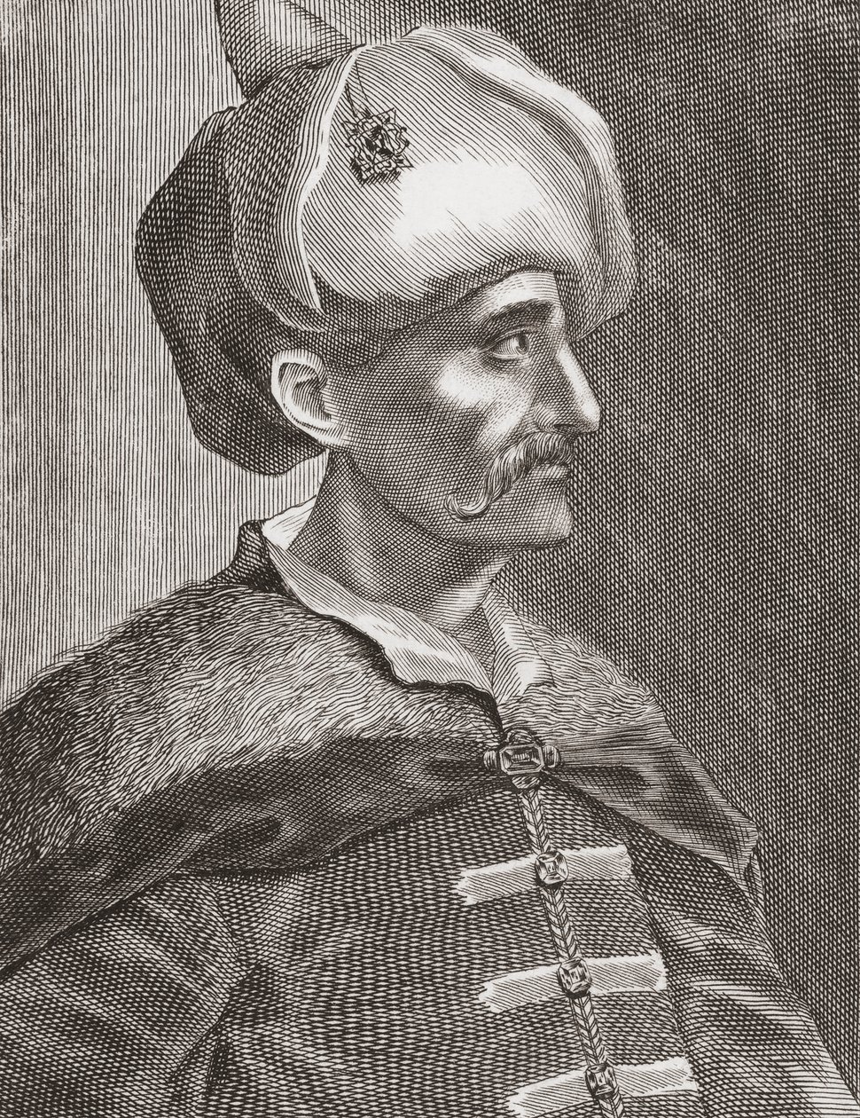 Osmanlı padişahı I. Ahmed. by Unknown artist