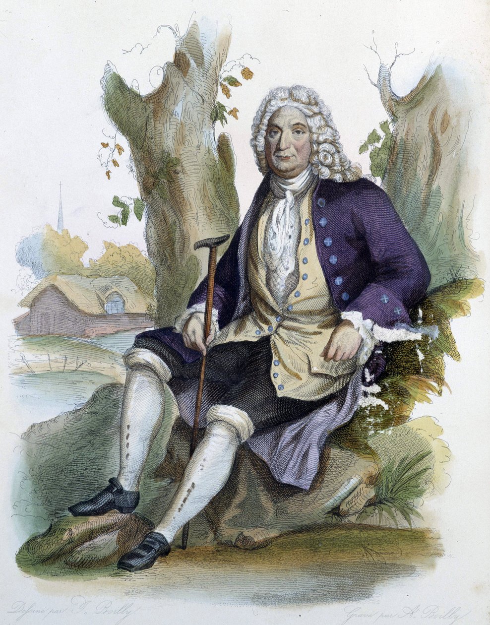 Alain Rene Lesage (Alain-Rene Le Sage) (1668-1747) - Ed. Mennechet
