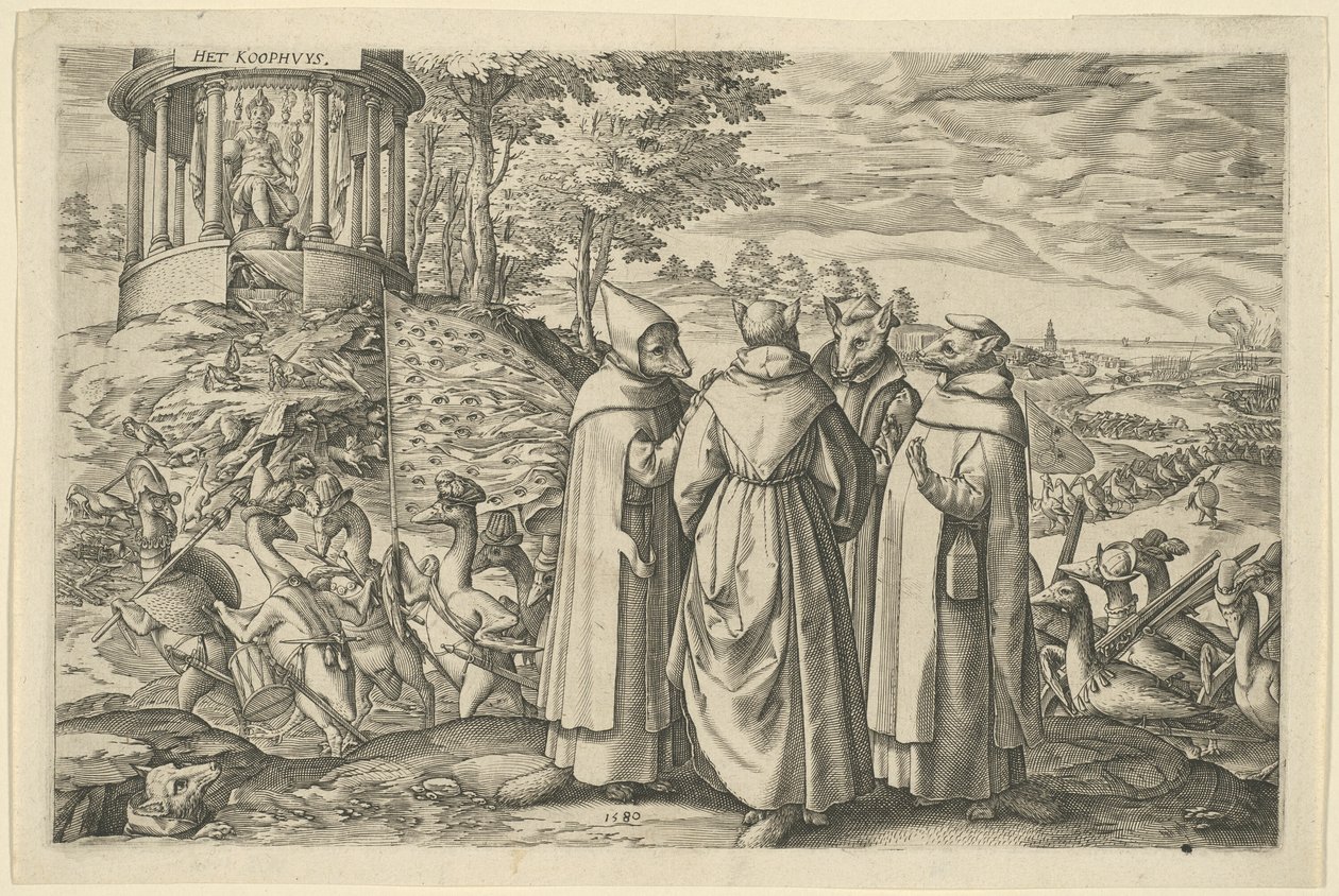Alva Dükü'nün Brielle'de Yenilgisi Üzerine Alegori by Unknown artist
