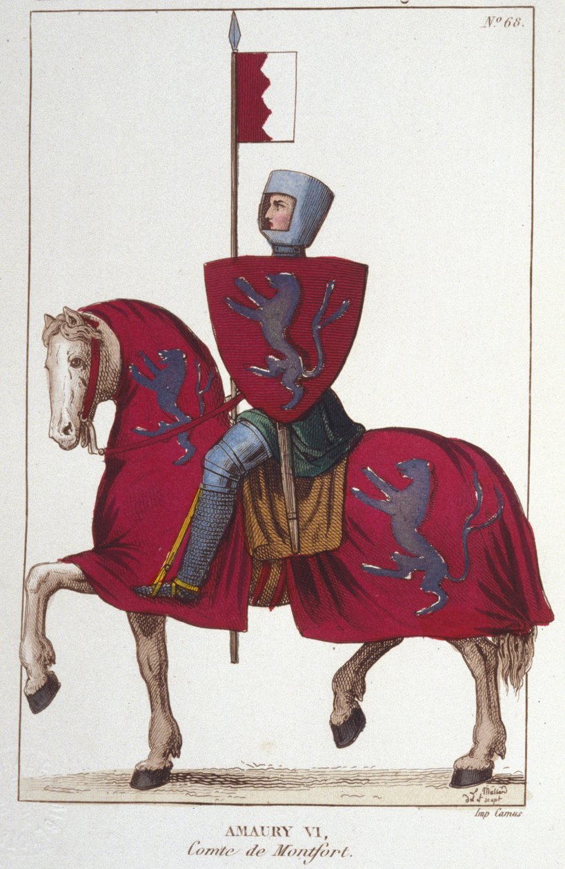 Amaury VI, Montfort Kontu (v.1192-v. 1241), babası Simon IV