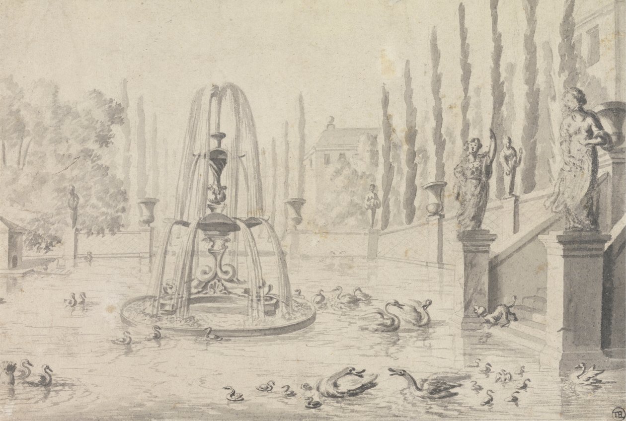 Süs Havuzu ve Çeşmesi by Unknown artist