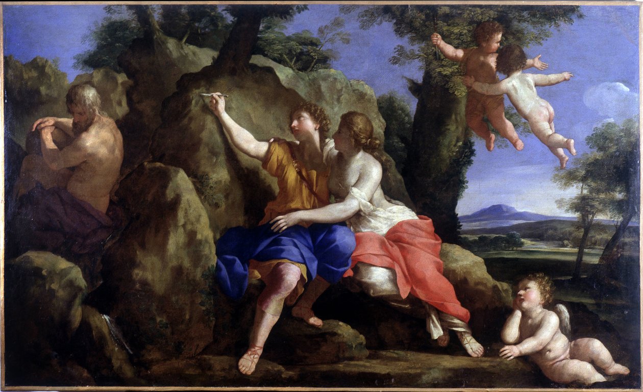 Angelique ve Medore, anonim by Unknown artist