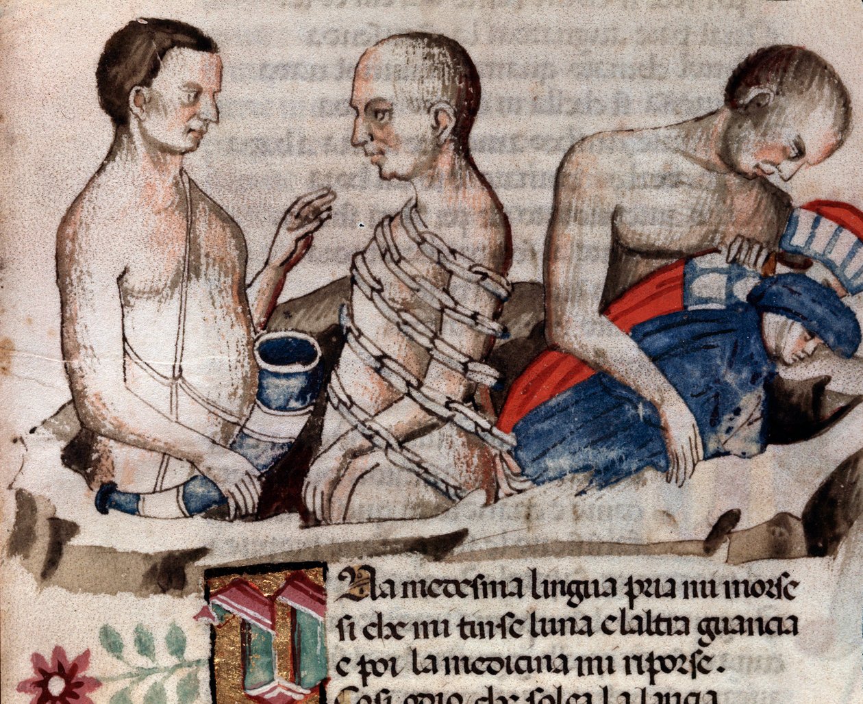 Dev Antaeus, Dante ve Virgil