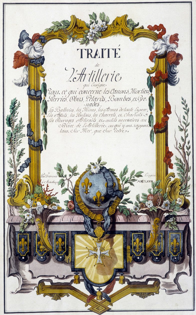 Topçu Antlaşması - “Topçu Antlaşması”nın ön yüzü, François Lingier, Strasbourg by Unknown artist