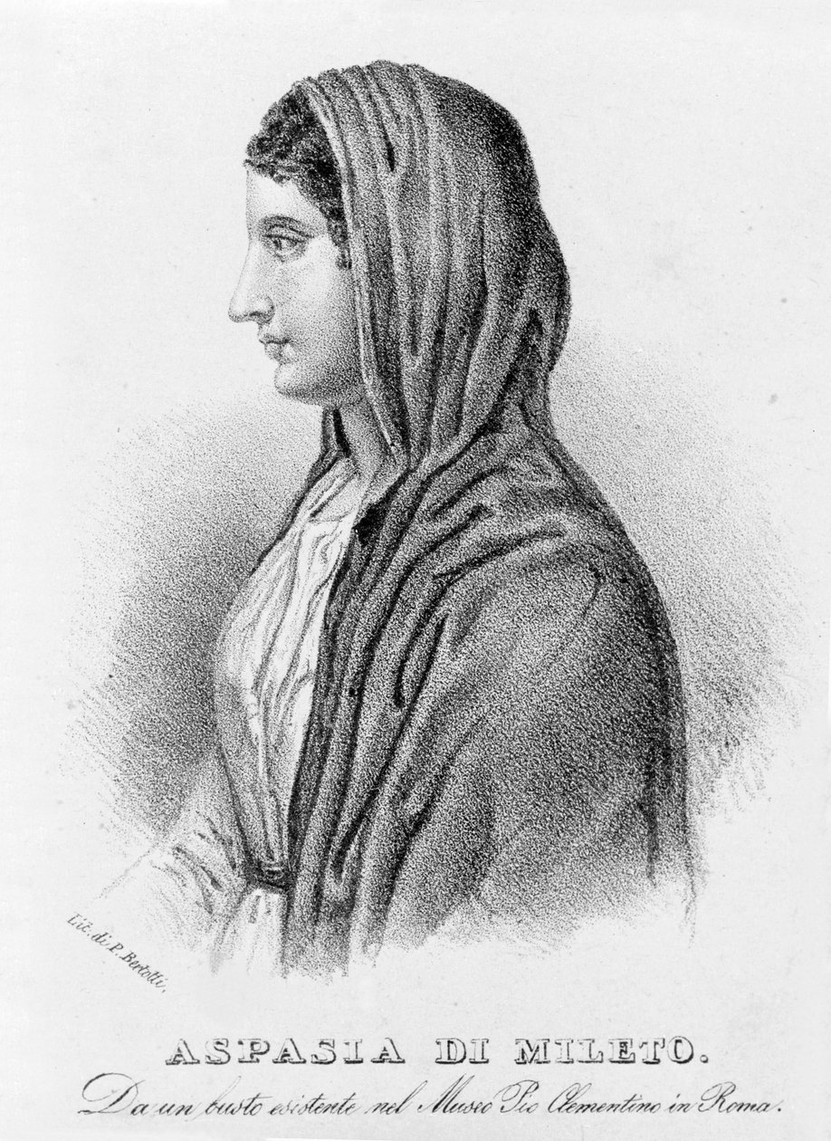 Miletli Aspasia, Perikles