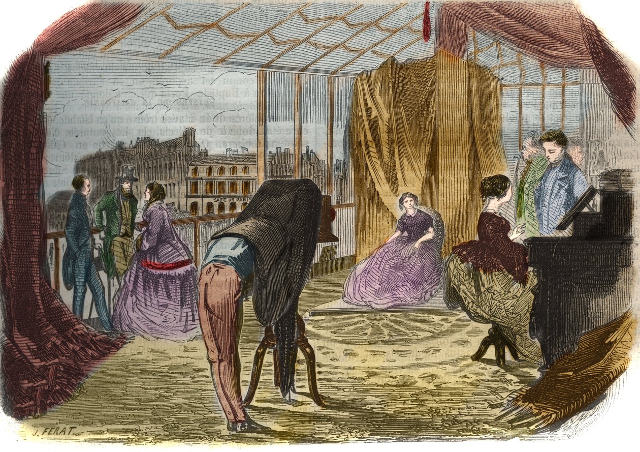 Nadar Jeune (Alban Adrien (Alban-Adrien) Tournachon dit) (1825-1903), boulevard des Italians