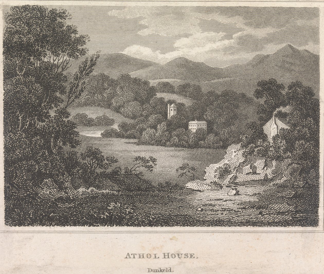 Athol Evi, Dunkeld; sayfa 15 (Birinci Cilt) by Unknown artist