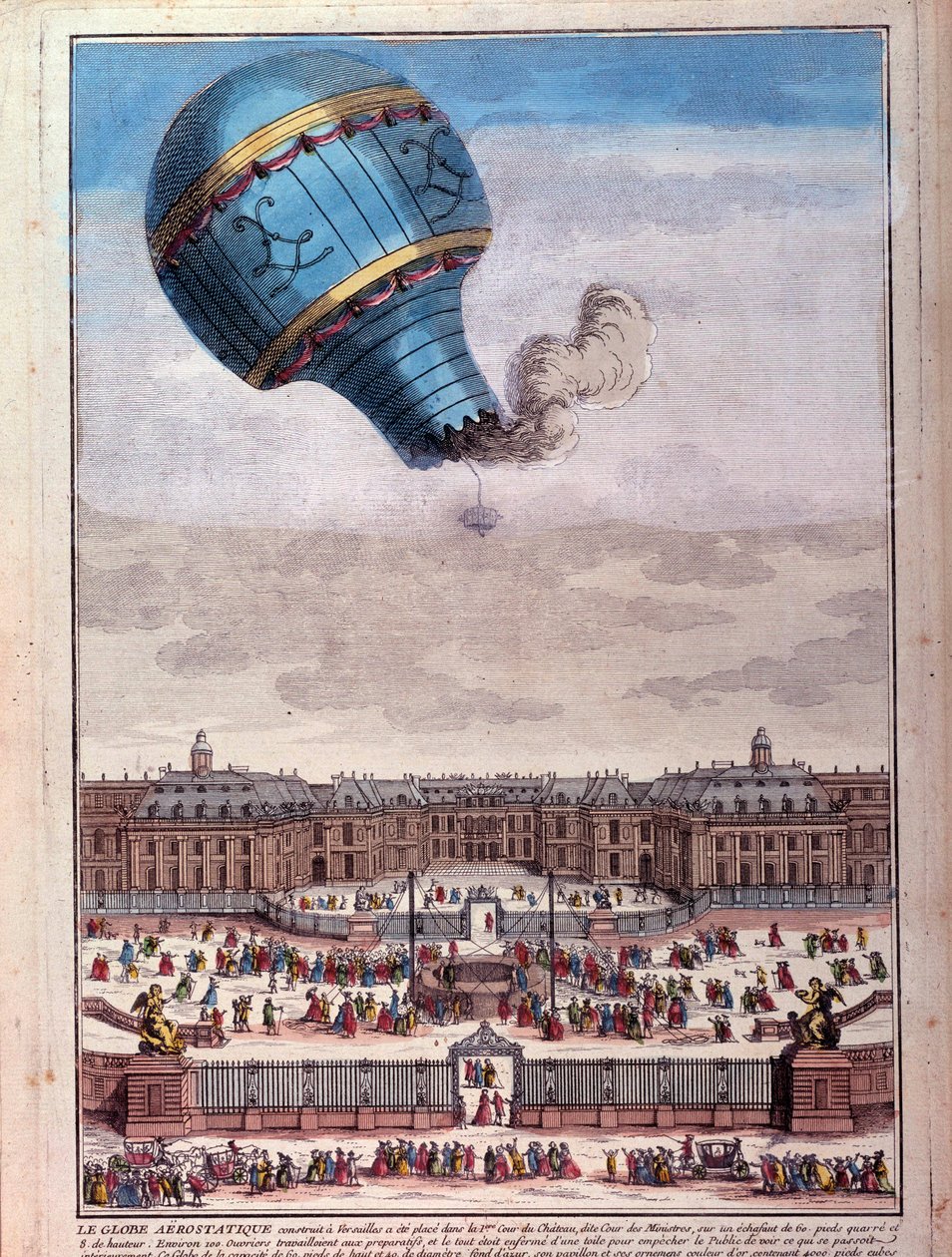 Balon uçuşu: Montgolfier kardeşlerin Eylül 1783